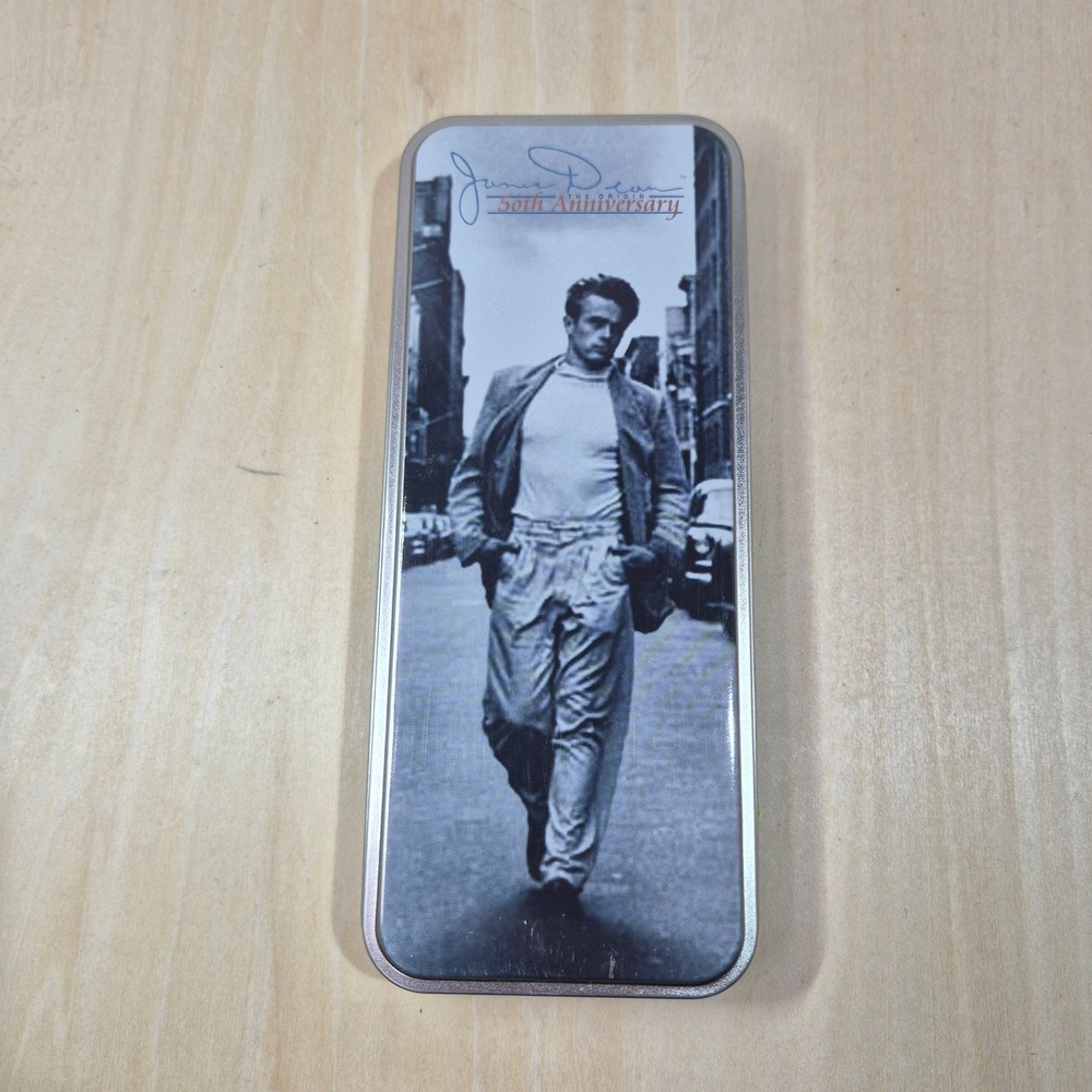 James Dean 50th Anniversary Collectible Watch with Display‎ Tin